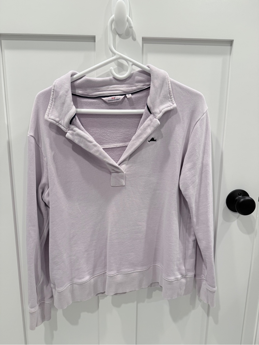 Vineyard Vines Light Lavender Collins Pullover